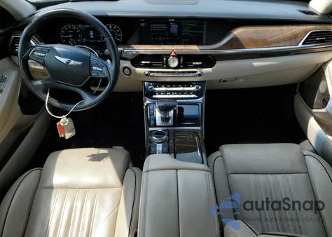 2018 Genesis G90 Premium из США, поврежденный, VIN KMHG34JAXJU037647